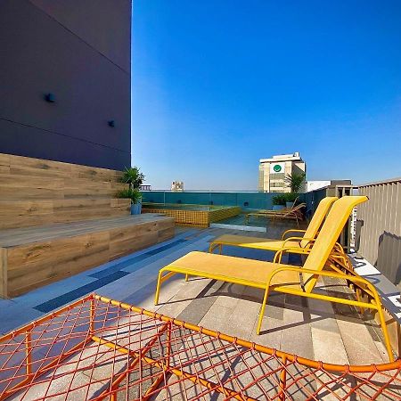 Oasis Urbano: Studio Deslumbrante Com Piscina Na Cobertura By Dabra House- Vn 03 São Paulo Exteriör bild